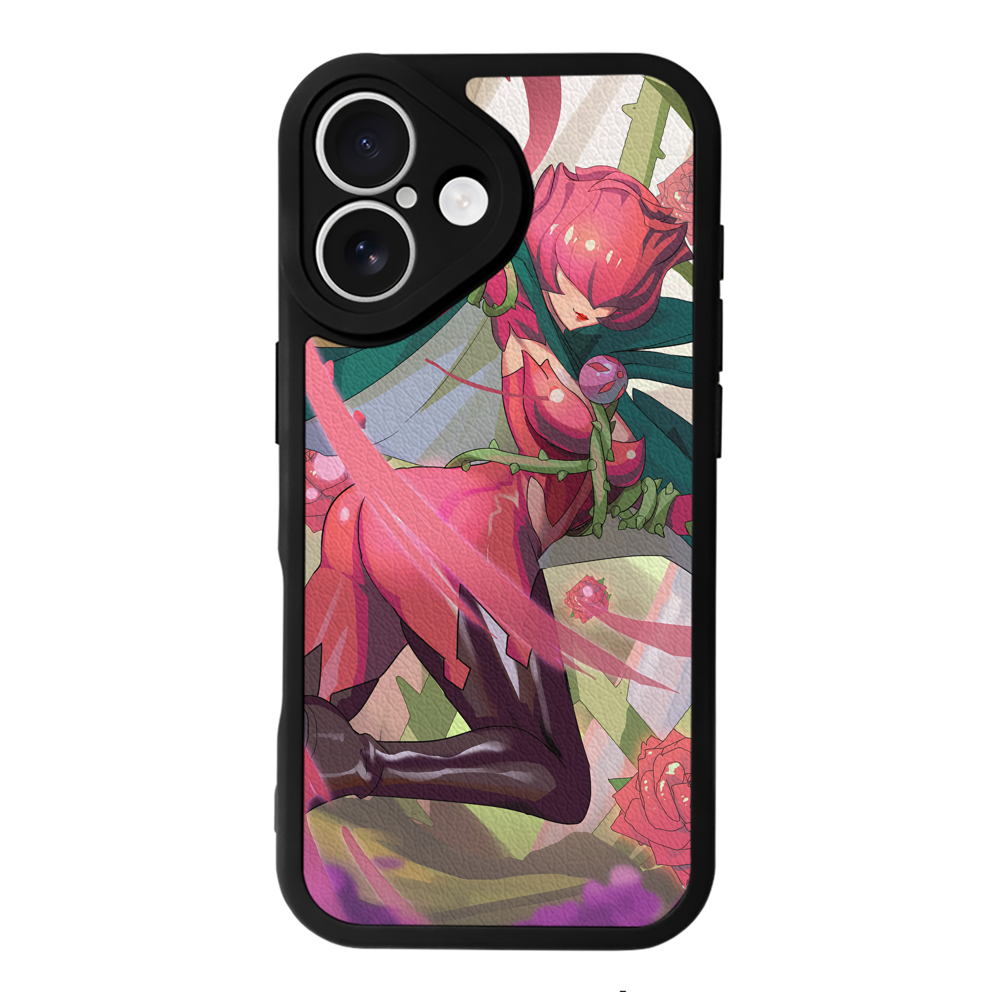 （画像用） Digimon デジタルモンスター/デジモン 【iPhone 16シリーズ対応】シリコンスマホケース（レザー調） 材質：シリコン